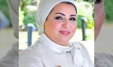 قرينة الرئيس تهنئ الشعب المصري بالعام الميلادي الجديد