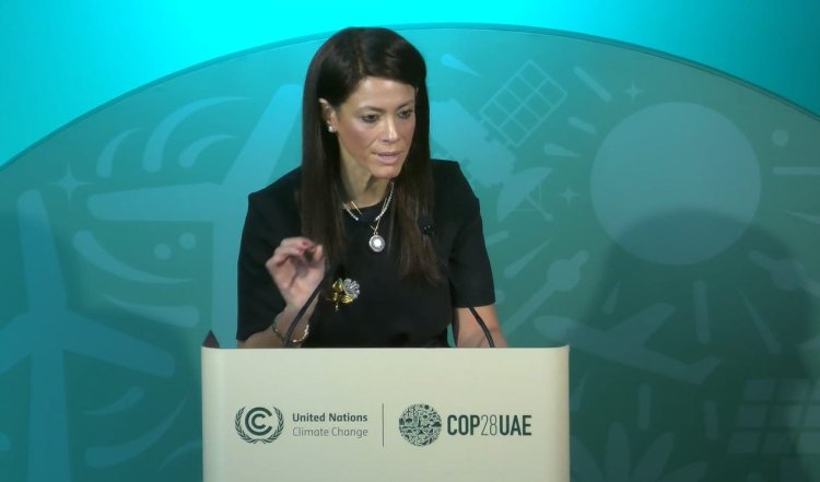 وزيرة التعاون الدولي تُشارك في جلسة نقاشية خلال مؤتمر المناخ COP28