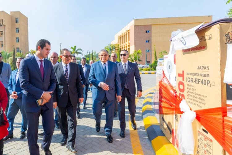 صندوق تحيا مصر ينظم معرض الحماية الاجتماعية في جامعة كفر الشيخ