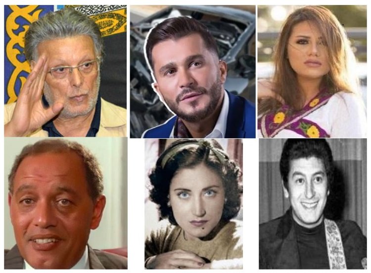 آخرهم أشرف عبد الغفور.. فنانين ماتوا في حادث سير