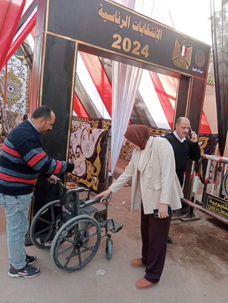 الانتخابات الرئاسية|انتشار أمني مكثف أمام لجان القليوبية وبدء توافد الناخبين (صورة)