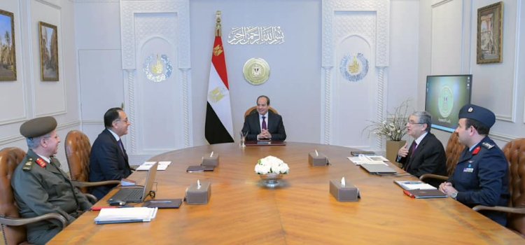 اليوم.. السيسي يجتمع برئيس مجلس الوزراء ووزير الكهرباء