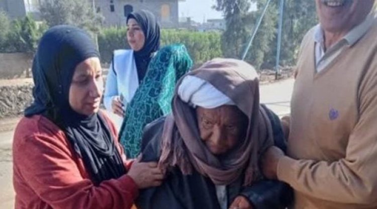 عنده 115 سنة.. أكبر مُعمر في الغربية يحرص على الإدلاء بصوته: «بحب بلدي»