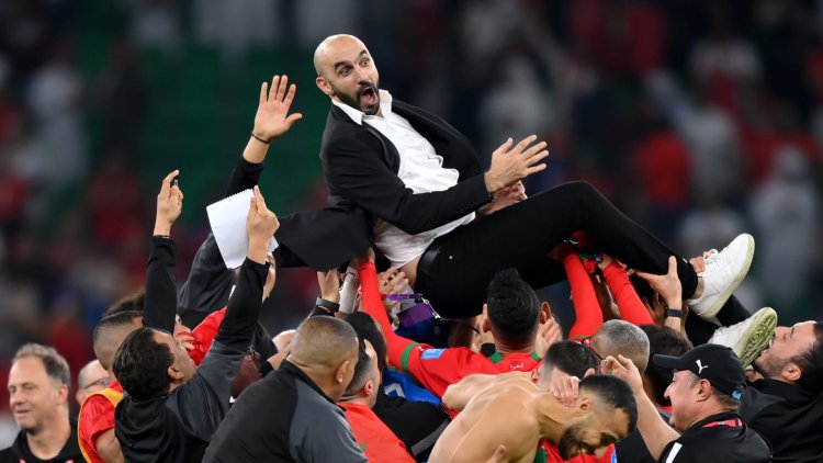 المغربي وليد الركراكي أفضل مدرب في إفريقيا