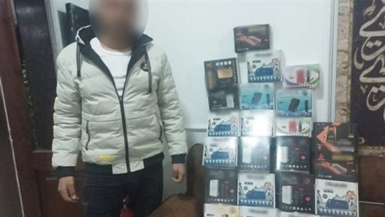 القبض على صاحب محل لبيعه رسيفرات فك الشفرات بالجيزة