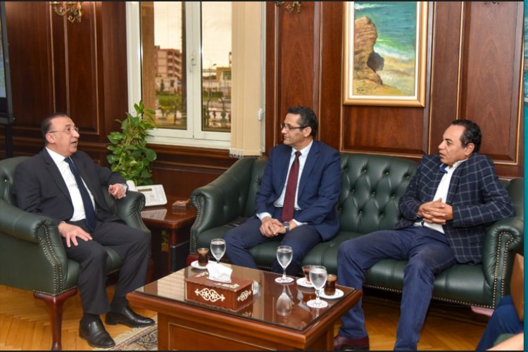 تفاصيل زيارة وفد من مجلس نقابة الصحفيين لـ«محافظ الإسكندرية»