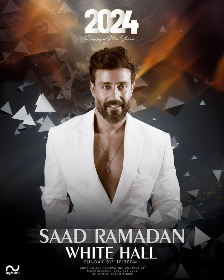 حفل رأس السنة مع سعد رمضان في أربيل SoldOut