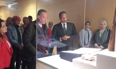 افتتاح معرض مؤقت  عن روائع الفن القبطي  بمناسبة العام الميلادي الجديد