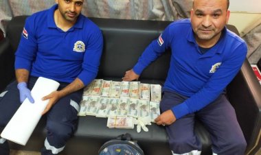 فلوس تبرعات.. أمانة مسعفين فى إعادة أكثر من ربع مليون جنيه بمدينة نصر 