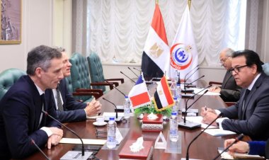 وزير الصحة يستقبل مستشار الرئيس الفرنسي لبحث التعاون بين البلدين