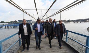 الأكبر  في الجيزة.. وزير الإسكان يتفقد محطة تنقية مياه الشرب في امبابة