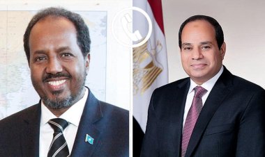 الرئيس يتلقى اتصالًا هاتفيًا من نظيره الصومالي لبحث العلاقات الثنائية
