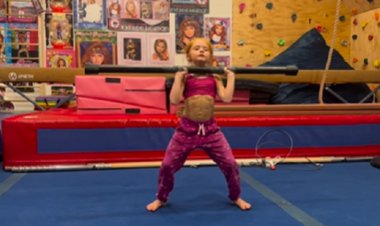  عضلات بطن طفلة تثير الجدل عبر مواقع التواصل الاجتماعي