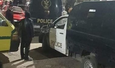 سائق يحرق سيارة ميكروباص بسبب خلافات مع صاحبها في بورسعيد