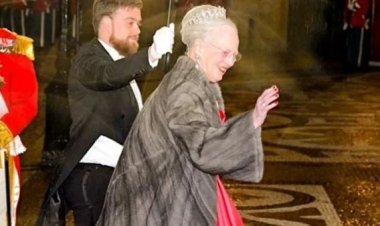 إطلالة ساحرة لملكة الدنمارك مارجريت في العشاء الوداعي قبل تسليم العرش لابنها