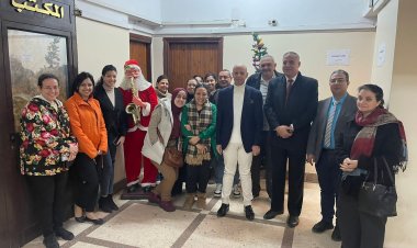 وكيل وزارة الصحة بالشرقية يُهنيء الإخوة الأقباط بعيد الميلاد المجيد