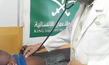 العيادات الطبية المتنقلة لمركز الملك سلمان للإغاثة في مخيم " أبخ "بجيبوتي تقدم خدماتها العلاجية لـ 2.988 لاجئا يمنيا