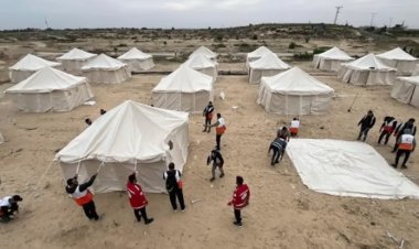 يتسع لـ7000 شخص.. الهلال الأحمر المصري يكشف تفاصيل إنشاء مخيم إغاثي في خان يونس