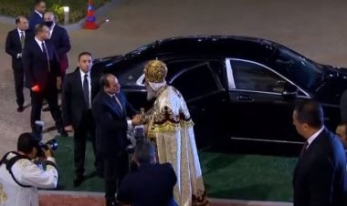 الرئيس عبد الفتاح السيسى يرسل مندوبين للحضور والتهنئة بأعياد الميلاد المجيد