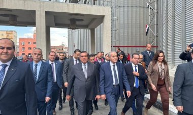 بسعة 60 ألف طن.. وزيرا التموين والتنمية المحلية يتفقدان صومعة دمنهور بالبحيرة