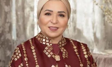 قرينة الرئيس تهنئ المصريين بمناسبة احتفالات عيد الميلاد