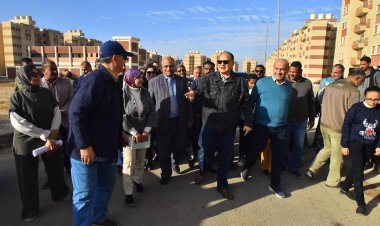 محافظ أسيوط يتفقد المرافق والخدمات بمدينة 30 يونيو بمركز أسيوط