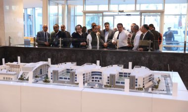 وزير الصحة يتفقد مجمع السويس الطبي تمهيدًا لافتتاحه رسميًا ضمن منظومة التأمين الصحي الشامل