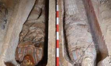 اكتشاف عدد من المقابر تعود للعصرَين البطلمي والروماني في منطقة البهنسا بالمنيا