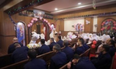 مراكز الإصلاح والتأهيل تشارك النزلاء المسيحيين احتفالات أعياد الميلاد