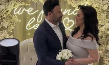 خطوبة المطربة مي فاروق والفنان محمد العمروسي (صور)