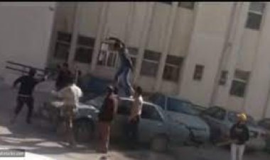 تحطم 3 سيارات فى معركة طاحنة بسبب خلاف على شراء فيلا بحدائق الأهرام
