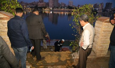 محافظ الغربية يزيل مخالفة في المهد على كورنيش النيل بزفتى