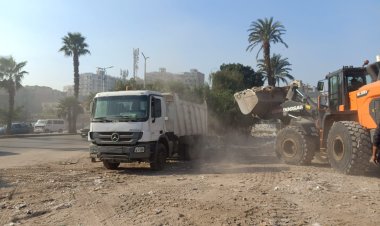 محافظة الجيزة ترفع 5 آلاف طن مخلفات ورتش من أرض المطاحن بشارع فيصل ببولاق الدكرور