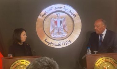 سامح شكري يطالب بوقف إطلاق النار في غزة فورًا