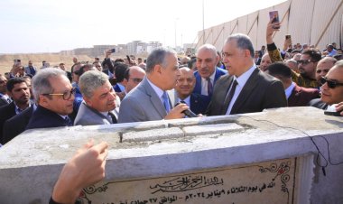 نقيب المحامين والمحافظ يضعان حجر الأساس لـ«نادي محامين سوهاج»