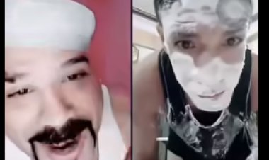 محمد عادل .. عامل النظافة يثير الجدل مجددًا بمشاركته في «تيك توك»