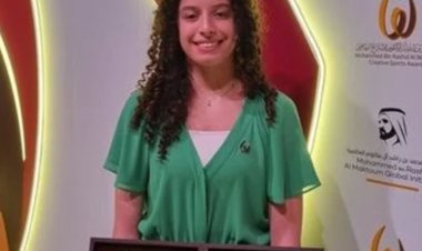 هنا جودة تتوج بجائزة محمد بن راشد آل مكتوم للإبداع الرياضي 