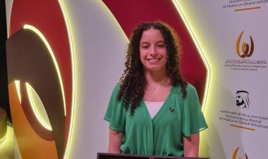 وزير الرياضة يهنئ هنا جودة بجائزة محمد بن راشد آل مكتوم