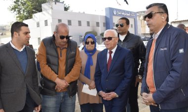 محافظ بورسعيد يتفقد أعمال تطوير و رصف شارع كسرى من الأمين حتى ميدان ستالنجراد