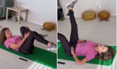 في عيد ميلادها الـ66.. سميرة سعيد تبرز رشاقتها من خلال تمارين رياضية