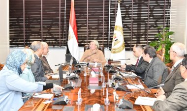 وزيرة البيئة تناقش المسودة المقترحة لدراسة موجات الطقس الحارة من خلال مشروع إدارة تلوث الهواء