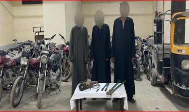 القبض 4 تشكيلات عصابية مكونة من 14 لص لقيامهم باعمال سرقات بالجيزة والأقصر وأسوان و جنوب سيناء