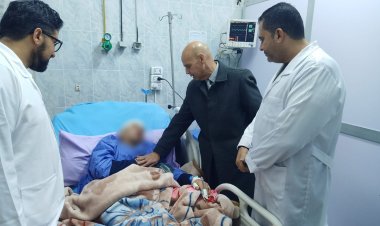 وكيل "صحة الشرقية" يطمئن على الحالة الصحية لفنيين الأشعة بمستشفى الصالحية
