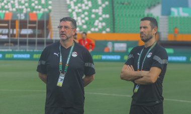 جولة تفقدية لمنتخب مصر في استاد "فليكس"