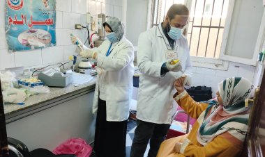 توقيع الكشف الطبى على 149 ألف حالة خلال 88 قافلة طبية بقرى محافظة  المنيا خلال 2023