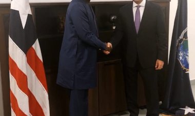 السفير أحمد عبد العظيم يقدم أوراق اعتماده سفيراً لـ مصر لدى ليبيريا