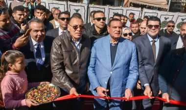 وزير التنمية المحلية ومحافظ الشرقية يفتتحان مشروع إنشاء نفق عرابي بتكلفة 240 مليون جنيه