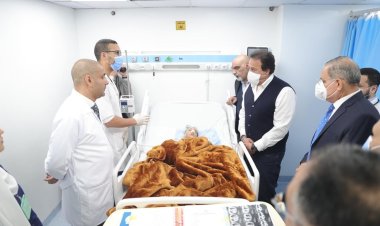 وزير الصحة يتفقد مستشفى العبور للتأمين الصحي بكفر الشيخ