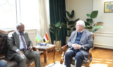 وزير التعليم العالي يستقبل سفير جيبوتي لبحث سبل التعاون الأكاديمي والبحثي