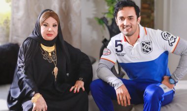 حسني شتا وفادية عبد الغني من كواليس مسلسل «جري الوحوش»